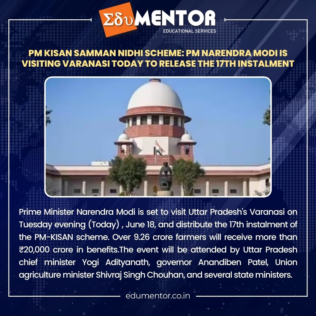 PM Kisan Samman Nidhi Scheme: PM Narendra Modi is visiting Varanasi today to release the 17th installment